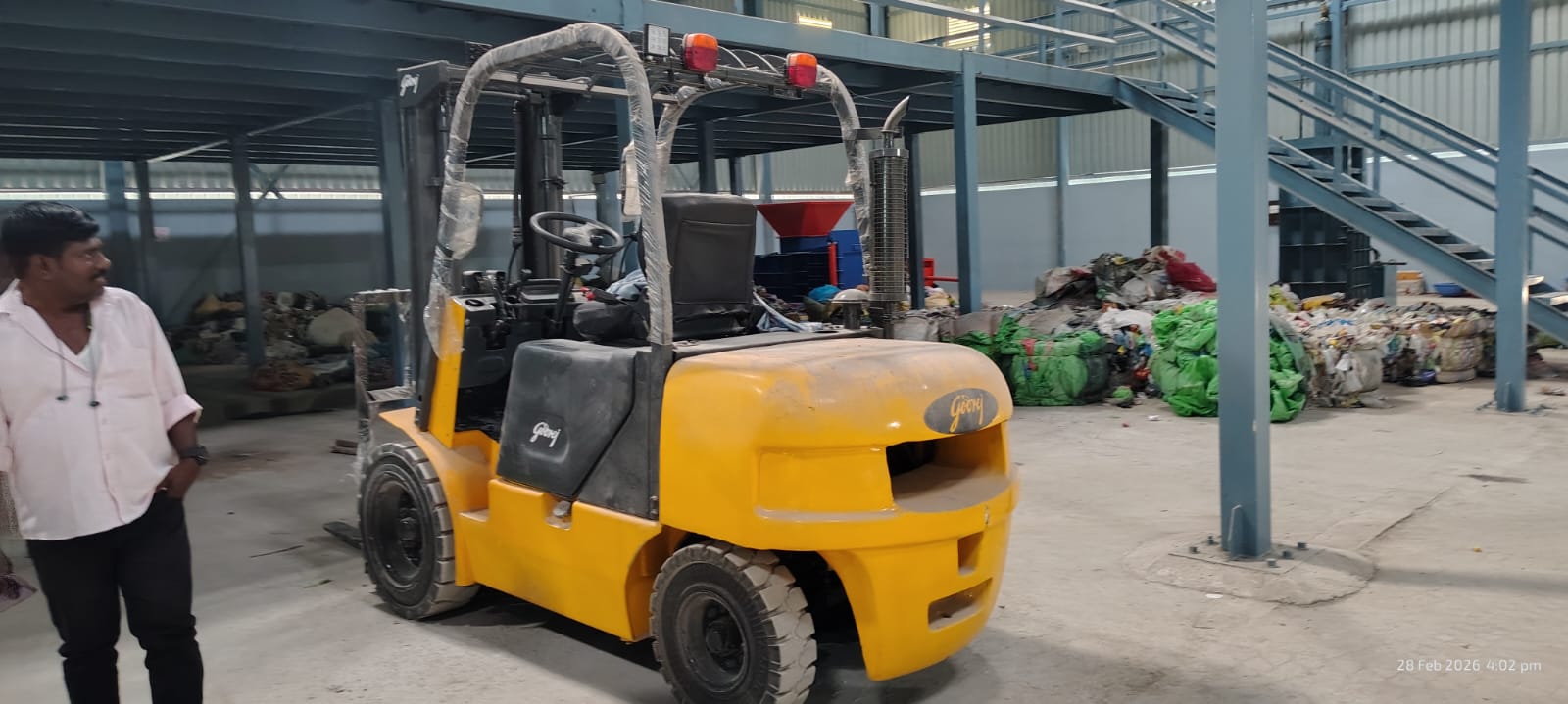 Material handling equipment and spare parts 25